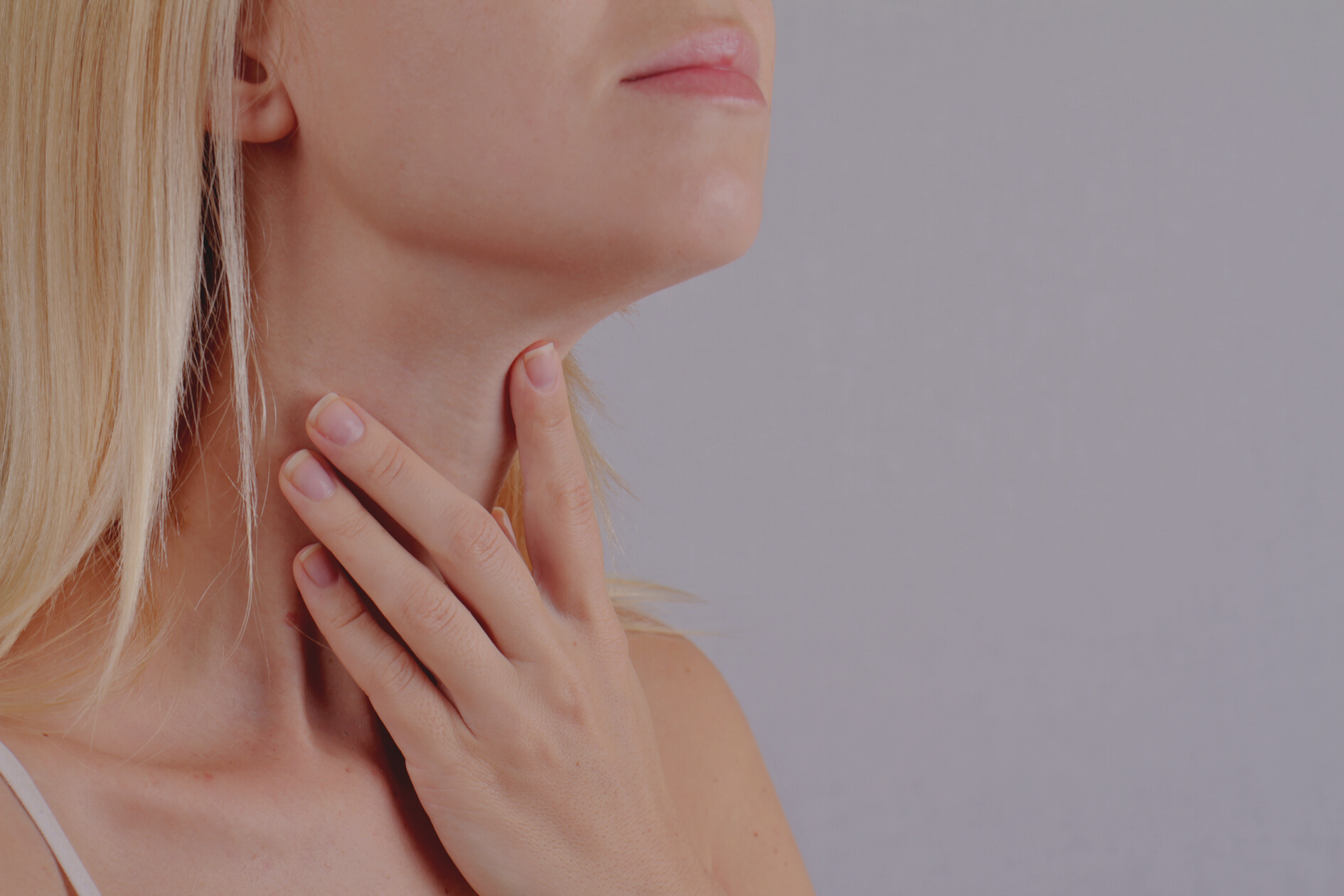 Woman thyroid gland control